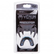 Капа боксерська одностороння Venum Predator чорний-синій, код: VN0620-S52