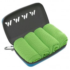 Комплект рушників спортивних охолоджуючих 4Monster Cooling Towel 1000х300 мм, 4 шт, зелений, код: B-ECT_G
