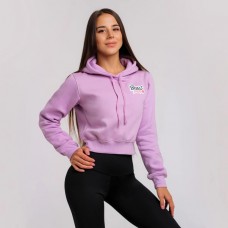 Толстовка жіноча BeastPink Crop Lila XS, ліловий, код: 216141-GB