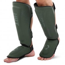 Захист гомілки та стопи для єдиноборств Hard Touch, розмір XL, оливковий, код: BO-4229_XLOL