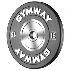 Диск бамперна тренувальний GymWay 15 кг, код: TPR-15K