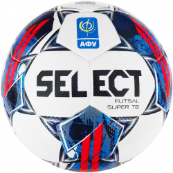 М’яч футзальний Select Futsal Super TB FIFA Quality Pro v22 АФУ, біло-червоний, код: 5703543313013