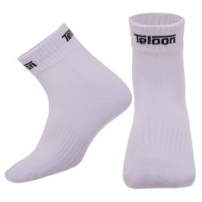 Шкарпетки спортивні Teloon, розмір 39-44, білий, код: TSS001_W
