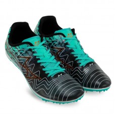 Шиповки для легкої атлетики Health розмір 39, чорний-бірюзовий, код: 1110_39BK