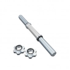 Гантельний гриф хромований K-Sport 38см, код: KS-310-IN Гантельний гриф хромований K-Sport 38см, код: KS-310-IN