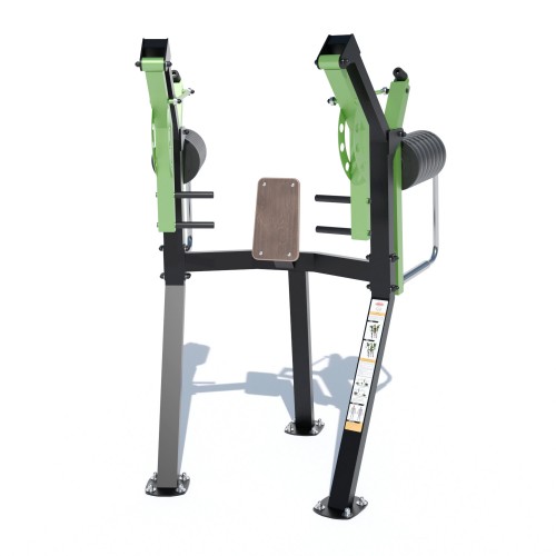 Вуличний тренажер Brustyle Жим від грудей стоячи 1590х1320х2170 мм, код: SG601 Вуличний тренажер Brustyle Жим від грудей стоячи 1590х1320х2170 мм, код: SG601