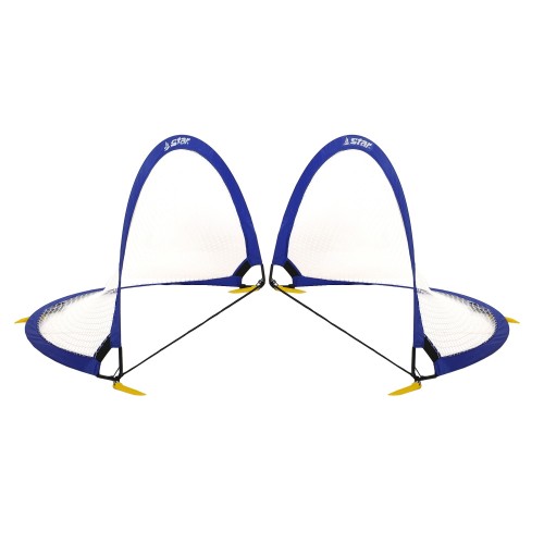 Ворота футбольні складні тренувальні Star 2шт, 1200х800х800 мм, синій, код: SN970C-S52 Ворота футбольні складні тренувальні Star 2шт, 1200х800х800 мм, синій, код: SN970C-S52