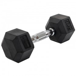 Гантель цільна шестигранна гексагональна Zelart 1х4 кг, код: TA-5159-4 Гантель цільна шестигранна гексагональна Zelart 1х4 кг, код: TA-5159-4