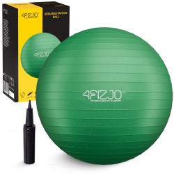 М"яч для фітнесу (фітбол) 4Fizjo 85 см Anti-Burst Green, код: P-5907739316394