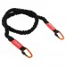 Еспандер трубчастий із карабіном у захисному рукаві LiveUp Resistance Tube Small навантаження низьке, код: LP8401-S