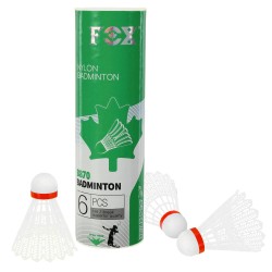 Волани для бадмінтону Fox 6шт, білий, код: B870_W