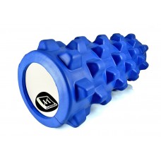 Масажний ролик EasyFit Grid Roller PRO 330х140 мм, синій, код: EF-2015-BL-EF