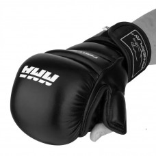 Рукавиці для MMA PowerPlay S, чорний, код: PP_3026_S_Black