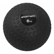 Слембол (медичний м"яч) для кросфіту SportVida Slam Ball 6 кг, чорний, код: SV-HK0348