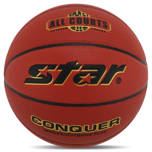 М"яч баскетбольний Star Сonquer №7 червоний код: BB4817C-S52