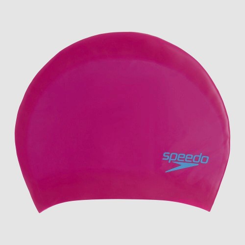 Шапка для плавання дитяча Speedo Long Hair Cap Ju рожевий, код: 5053744632827