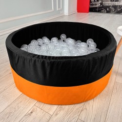 Сухий басейн Прапорець Tia-Sport 1200х400 мм, чорний-помаранчевий (sm-1109-19), код: sm-1109-10-56 Сухий басейн Прапорець Tia-Sport 1200х400 мм, чорний-помаранчевий (sm-1109-19), код: sm-1109-10-56