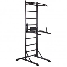 Шведська стінка-стійка пересувна з турником та брусами BioGym Офіс-тренер чорний, код: L-6785-S52 Шведська стінка-стійка пересувна з турником та брусами BioGym Офіс-тренер чорний, код: L-6785-S52