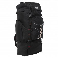Рюкзак спортивний з каркасною спинкою Deuter 56 л, чорний, код: 2281_BK