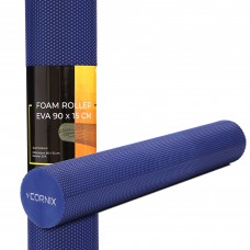 Масажний ролик (валік) Cornix EVA+ 900x150 мм, темно-синій, код: XR-0314 Масажний ролик (валік) Cornix EVA+ 900x150 мм, темно-синій, код: XR-0314