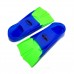 Ласти для плавання в басейні SNS TE-2737-3-2729-С+СА розмір 27-29, синьо-салатовий, код: 11436-SNS