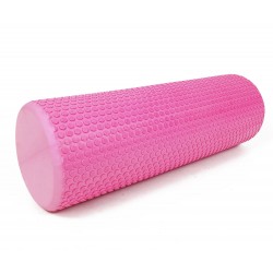 Масажний ролик EasyFit Foam Roller 45 см рожевий, код: EF-2030-P-EF