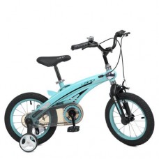 Велосипед дитячий Profi Kids Projective d=14, блакитний, код: WLN1439D-T-1-MP