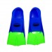 Ласти для плавання в басейні SNS TE-2737-3-2729-С+СА розмір 27-29, синьо-салатовий, код: 11436-SNS