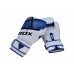 Боксерські рукавиці RDX F7 Ego 14 унцій, білий-синій, код: BGR-F7U-14oz