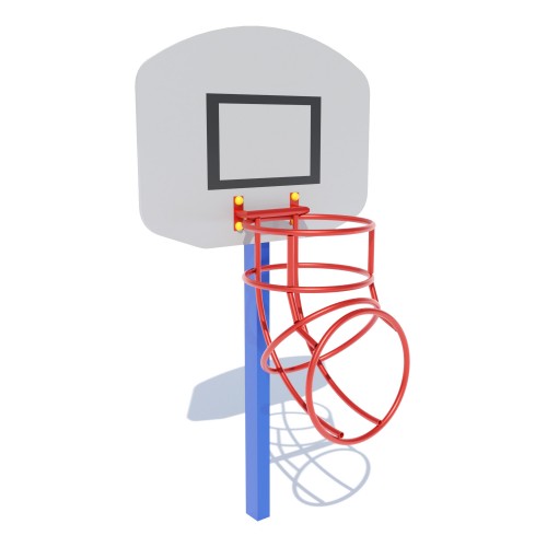 Щит баскетбольний для дітей з ОФВ Miros 620х1000х1850 мм, код: DIO1104 Щит баскетбольний для дітей з ОФВ Miros 620х1000х1850 мм, код: DIO1104