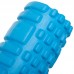 Ролер масажний циліндр (ролик мфр) FitGo Grid Combi Roller 25см, синій, код: FI-0356_BL