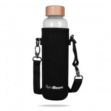 Бамбукова скляна пляшка GymBeam 600 ml, код: 8586024621855