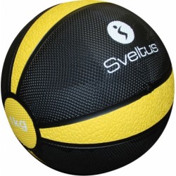 Медбол Sveltus 1 кг, чорний-жовтий, код: SLTS-0490-0-TS