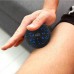 Масажний м"яч PowerPlay Epp Massage Ball 100 мм, чорний-синій, код: PP-4351_Blue_d10