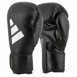 Боксерські рукавиці Adidas Speed 175, 10oz, чорний-білий, код: 15581-1101