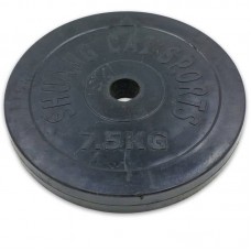 Диски обгумовані BioGym Shuang Cai Sports 7,5кг (d-52мм), код: TA-1803-7_5B-S52