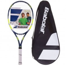 Велосипедні гонки Babolat Flow 105 Tennis Racket U-SEX BLU YLW, L2 блакитний, код: BB121171-17503-S52