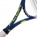 Велосипедні гонки Babolat Flow 105 Tennis Racket U-SEX BLU YLW, L2 блакитний, код: BB121171-17503-S52