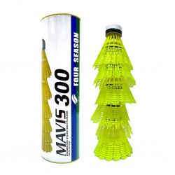 Волан пластиковий SNS Fourseason M-300, 6 штук, жовтий, код: 00507-SNS