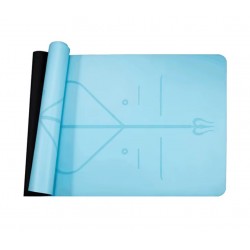 Мат для йоги Generation Fitness 1830х610х6 мм, світло-синій, код: 523393-AX