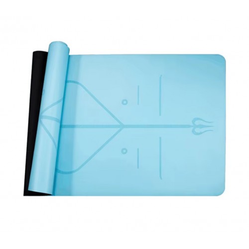 Мат для йоги Generation Fitness 1830х610х6 мм, світло-синій, код: 523393-AX