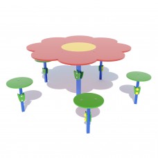 Столик Miros “Поляна” 1700х1700х600 мм, код: DIO211.1 Столик Miros “Поляна” 1700х1700х600 мм, код: DIO211.1