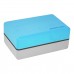 Блок для йоги двухцветный SportVida Blue/Grey, код: SV-HK0335