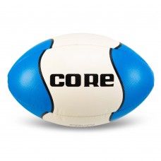 М"яч для регбі Core №5, білий-синій, код: R-5377-5