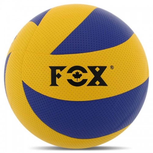 М"яч волейбольний Fox №5 PVC, синій-жовтий, код: VB-0784_BLY