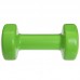 Гантелі для фітнесу вінілові Zelart Beauty 2x4 кг зелений, код: TA-5225-4_G