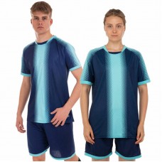 Футбольна форма PlayGame 3XL, ріст 180, синій-м"ятний, код: D8825_3XLBLM-S52