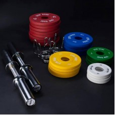 Набір Gym Rage 2х олімпійські грифи (+ затискачі) + 40кг ваги, код: M-10602903-IN Набір Gym Rage 2х олімпійські грифи (+ затискачі) + 40кг ваги, код: M-10602903-IN