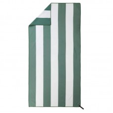 Рушник для пляжу Beach Towel Sailbolat 1600x800 мм, зелений-білий, код: T-SCT_GW