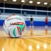 М"яч волейтбольний SportVida №5, білий-червоний-бірюзовий, код: SV-SE0105